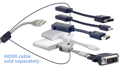 DL-AR9647 DigitaLinx Secure Adapter Ring with 6 Adapters