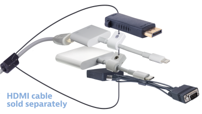 DL-AR9382 DigitaLinx Secure Adapter Ring with 4 Adapters