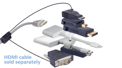 DL-AR10204 DigitaLinx Secure Adapter Ring with 7 Adapters