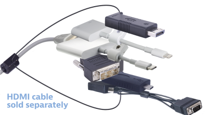 DL-AR9975 DigitaLinx Secure Adapter Ring with 6 Adapters