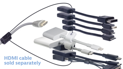 DL-AR9824 DigitaLinx Secure Adapter Ring with 9 Adapters