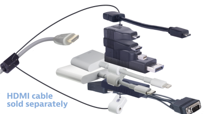 DL-AR12267 DigitaLinx Secure Adapter Ring with 9 Adapters