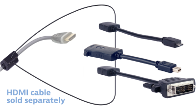 DL-AR9234 DigitaLinx Secure Adapter Ring with 3 Adapters