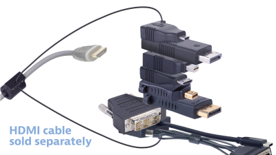 DL-AR9812 DigitaLinx Secure Adapter Ring with 9 Adapters