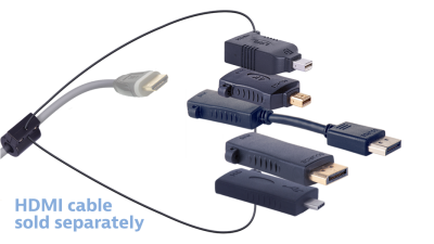 DL-AR13960 DigitaLinx Secure Adapter Ring with 5 Adapters