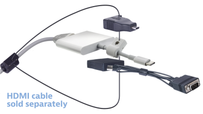 DL-AR13837 DigitaLinx Secure Adapter Ring with 3 Adapters