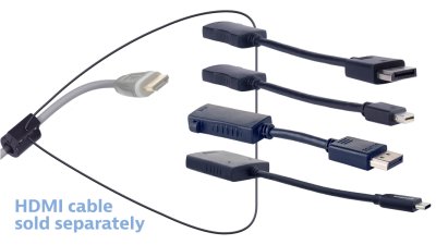 DL-AR9200 DigitaLinx Secure Adapter Ring with 4 Adapters