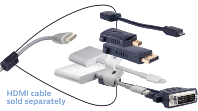 DL-AR13886 DigitaLinx Secure Adapter Ring with 6 Adapters