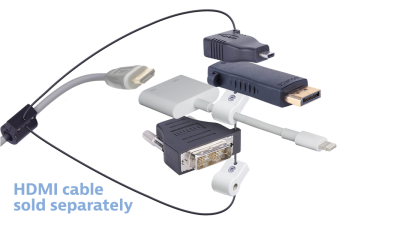 DL-AR9573 DigitaLinx Secure Adapter Ring with 4 Adapters