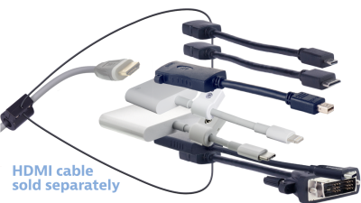 DL-AR14712 DigitaLinx Secure Adapter Ring with 7 Adapters