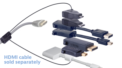 DL-AR9257 DigitaLinx Secure Adapter Ring with 7 Adapters