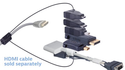 DL-AR9820 DigitaLinx Secure Adapter Ring with 7 Adapters