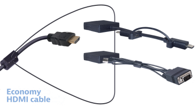 DL-AR10008-E03 DigitaLinx Secure Adapter Ring with 2 Adapters