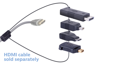 DL-AR9718 DigitaLinx Secure Adapter Ring with 4 Adapters