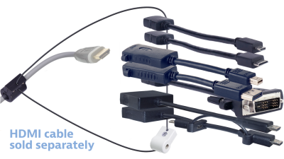 DL-AR9692 DigitaLinx Secure Adapter Ring with 7 Adapters