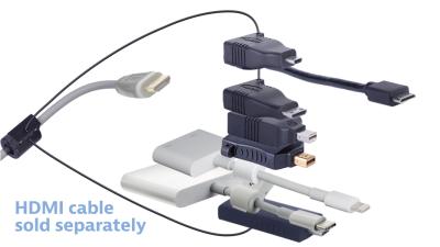 DL-AR14941 DigitaLinx Secure Adapter Ring with 8 Adapters