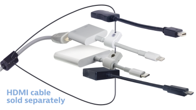 DL-AR9926 DigitaLinx Secure Adapter Ring with 4 Adapters