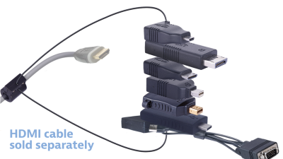 DL-AR9792 DigitaLinx Secure Adapter Ring with 7 Adapters