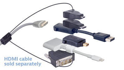 DL-AR9224 DigitaLinx Secure Adapter Ring with 6 Adapters