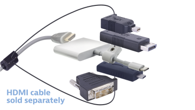 DL-AR13249 DigitaLinx Secure Adapter Ring with 5 Adapters