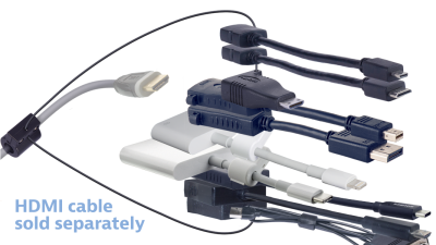 DL-AR12643 DigitaLinx Secure Adapter Ring with 10 Adapters