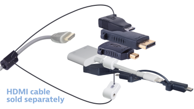 DL-AR9504 DigitaLinx Secure Adapter Ring with 5 Adapters