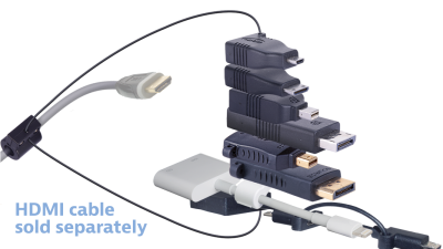 DL-AR10005 DigitaLinx Secure Adapter Ring with 8 Adapters