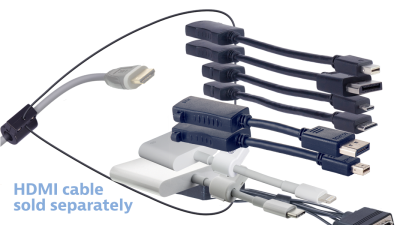 DL-AR9280 DigitaLinx Secure Adapter Ring with 9 Adapters