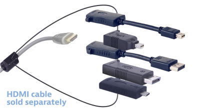 DL-AR14269 DigitaLinx Secure Adapter Ring with 5 Adapters