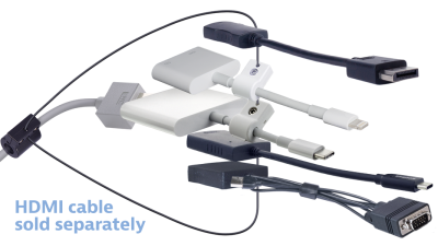 DL-AR9113 DigitaLinx Secure Adapter Ring with 5 Adapters