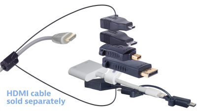 DL-AR9620 DigitaLinx Secure Adapter Ring with 6 Adapters