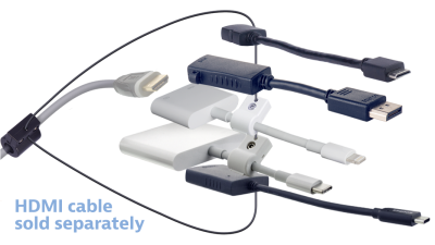 DL-AR13586 DigitaLinx Secure Adapter Ring with 5 Adapters