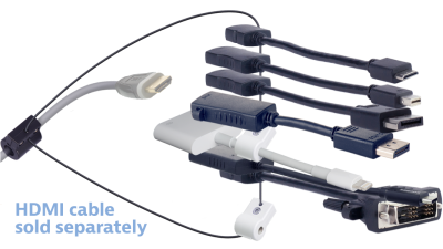 DL-AR11340 DigitaLinx Secure Adapter Ring with 7 Adapters