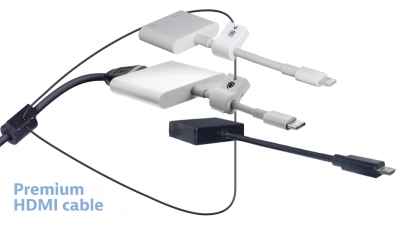 DL-AR6677-P15 DigitaLinx Secure Adapter Ring with 3 Adapters