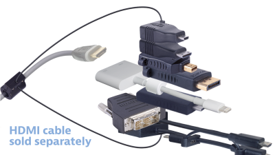 DL-AR12563 DigitaLinx Secure Adapter Ring with 9 Adapters