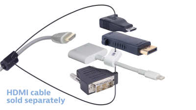 DL-AR9338 DigitaLinx Secure Adapter Ring with 4 Adapters