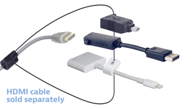 DL-AR17350 DigitaLinx Secure Adapter Ring with 3 Adapters