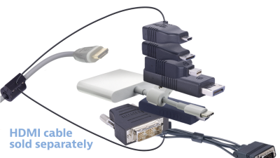 DL-AR15960 DigitaLinx Secure Adapter Ring with 8 Adapters