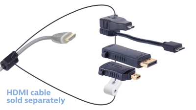 DL-AR9592 DigitaLinx Secure Adapter Ring with 4 Adapters