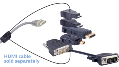 DL-AR9230 DigitaLinx Secure Adapter Ring with 6 Adapters