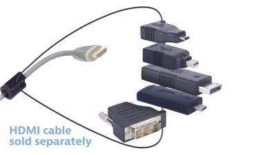 DL-AR12452 DigitaLinx Secure Adapter Ring with 5 Adapters