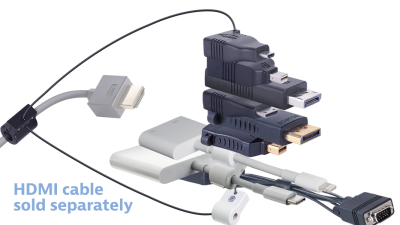 DL-AR9075 DigitaLinx Secure Adapter Ring with 9 Adapters