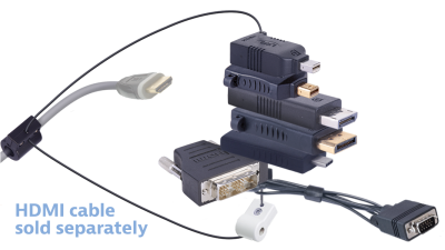 DL-AR16109 DigitaLinx Secure Adapter Ring with 7 Adapters