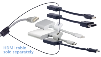 DL-ARDA DigitaLinx Secure Adapter Ring with 5 Adapters