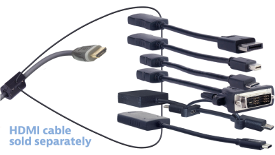 DL-AR9778 DigitaLinx Secure Adapter Ring with 6 Adapters