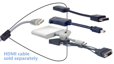 DL-AR9390 DigitaLinx Secure Adapter Ring with 4 Adapters