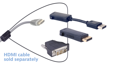 DL-AR9829 DigitaLinx Secure Adapter Ring with 3 Adapters