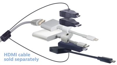 DL-AR12793 DigitaLinx Secure Adapter Ring with 6 Adapters