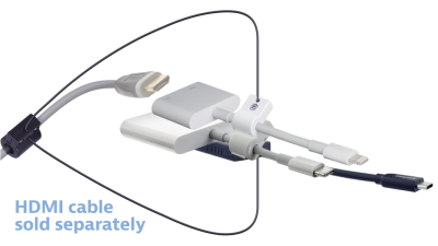 DL-AR14803 DigitaLinx Secure Adapter Ring with 11 Adapters