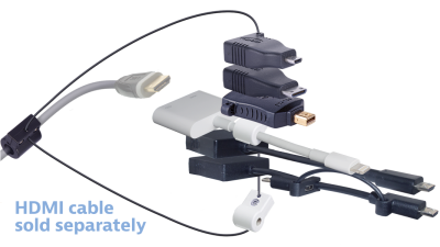 DL-AR9659 DigitaLinx Secure Adapter Ring with 6 Adapters